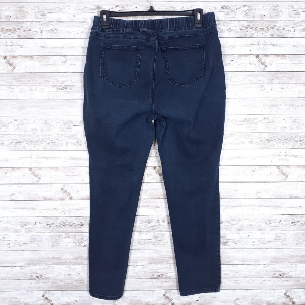 Beau Womens Jeggings 2X Jeans Pull On  Blue 680A - Picture 2 of 4